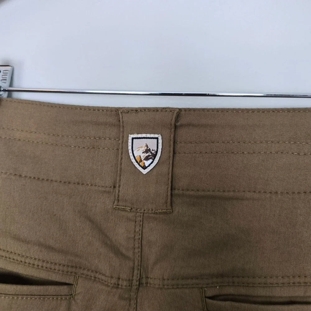 KÜHL Mens Outdoor Utility Renegade Shorts Size 32 Khaki Adventure Ready Hiking